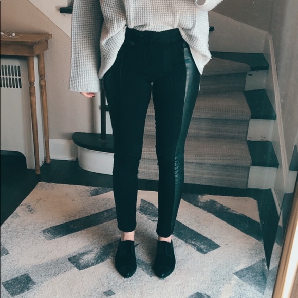 Club Monaco Leather Pants, Size 0 - Picture 1 of 6